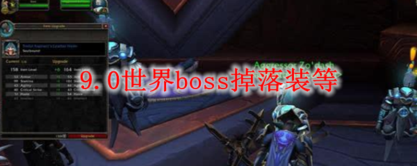 魔兽世界9.0世界boss掉落装等