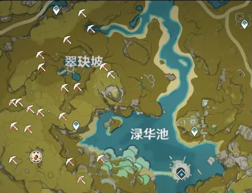原神翠珏坡隐藏宝藏在哪