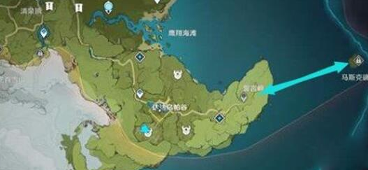 原神誓言岬三个仙灵在哪