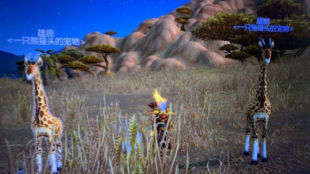 《魔兽世界》长颈鹿宠物位置