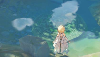 原神碧水原水池宝箱怎么开