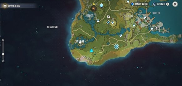 原神青墟蒲宝箱在哪