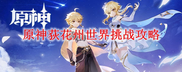 原神荻花州世界挑战攻略