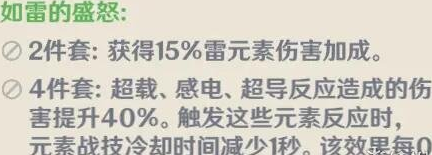 原神如雷套在哪儿