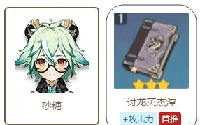原神砂糖用什么套装