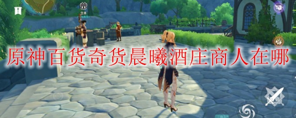 原神百货奇货晨曦酒庄商人在哪