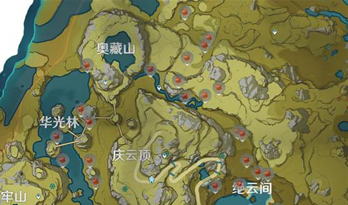 原神绝云椒椒分布图
