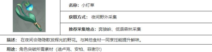 原神小灯草刷新时间