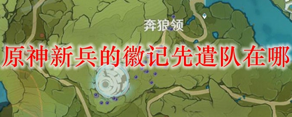 原神新兵的徽记先遣队在哪