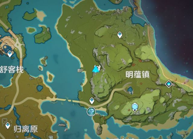原神1.1版本宝箱刷新分布图