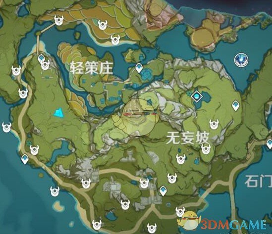 原神未知之星能量点在哪