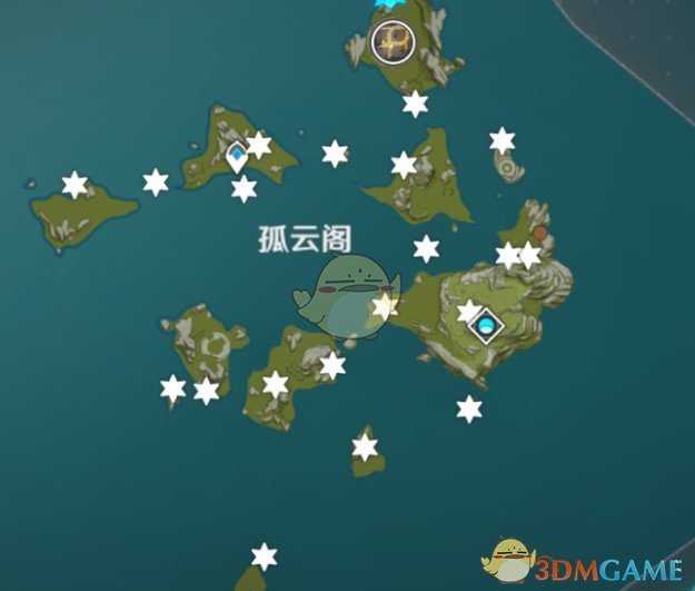 原神未知之星能量点在哪