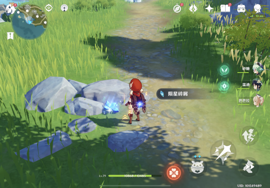 原神轻策的熄星陨星碎屑在哪