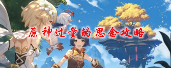 原神过量的思念攻略