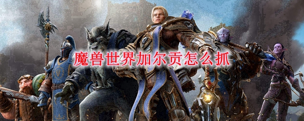 魔兽世界加尔贡怎么抓