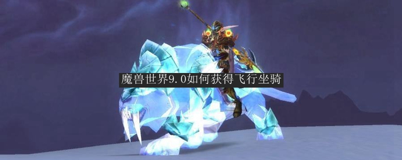 魔兽世界9.0如何获得飞行坐骑