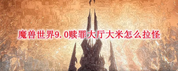 魔兽世界9.0赎罪大厅大米怎么拉怪