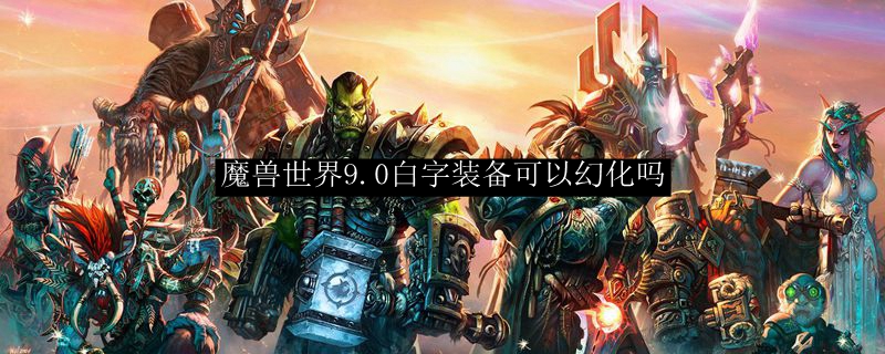 魔兽世界9.0白字装备可以幻化吗