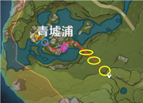 原神送外卖活动第七天送餐路线