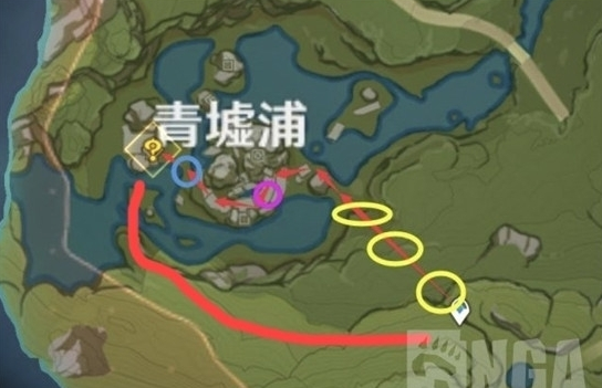 原神送外卖活动第七天送餐路线