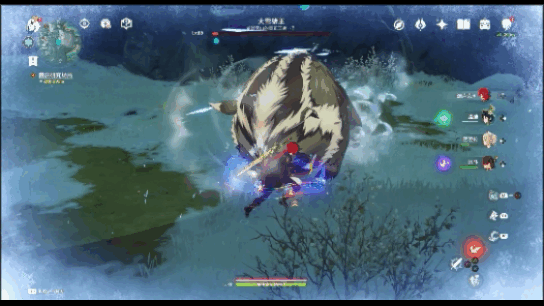 原神雪猪王怎么打