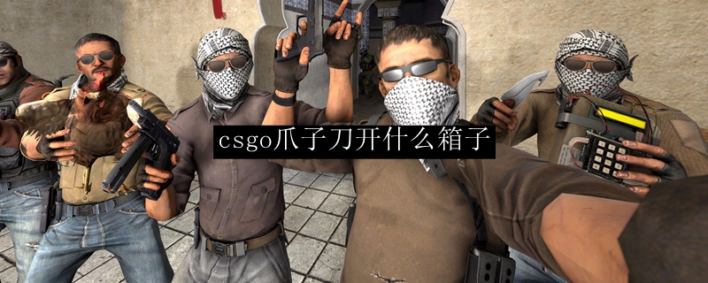 csgo爪子刀开什么箱子