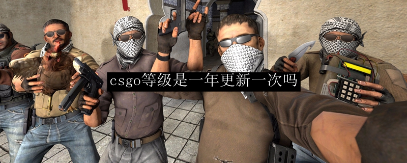 csgo等级是一年更新一次吗