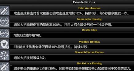 原神新版胡桃命之座怎么样
