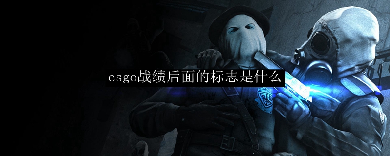 csgo战绩后面的标志是什么