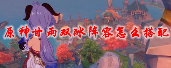 原神甘雨双冰阵容怎么搭配