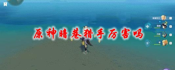 原神暗巷猎手厉害吗