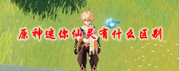 原神迷你仙灵有什么区别