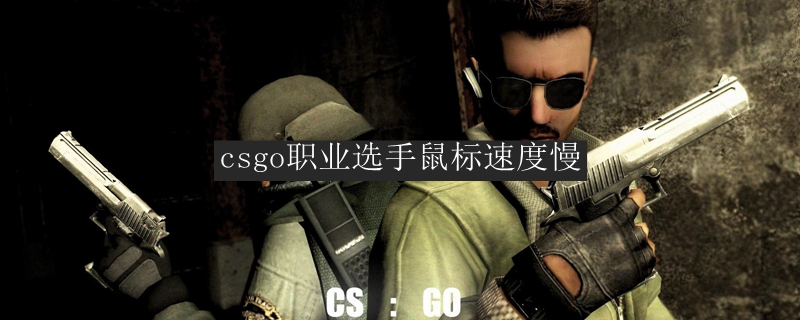 csgo职业选手鼠标速度慢