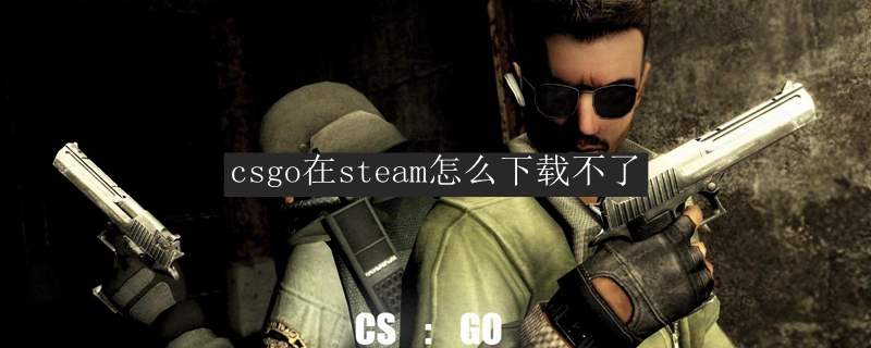 csgo在steam怎么下载不了