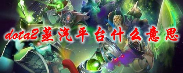 dota2蒸汽平台什么意思