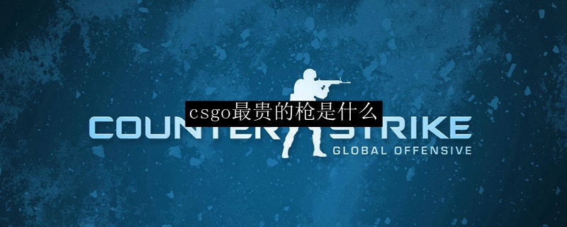 csgo最贵的枪是什么