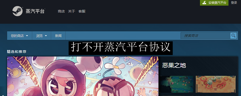 打不开蒸汽平台协议