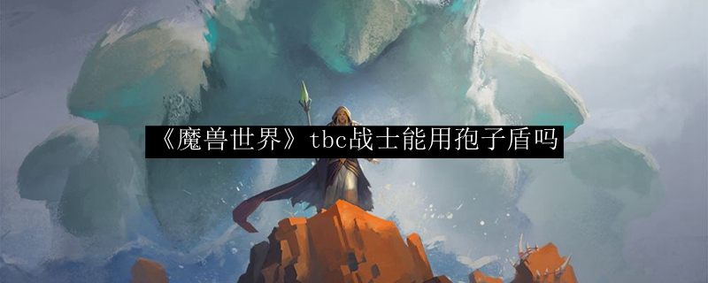 《魔兽世界》tbc战士能用孢子盾吗