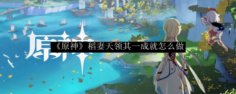 《原神》稻妻天领其一成就怎么做