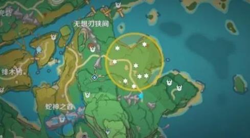 原神2.0稻妻秘宝迷踪藏宝地11位置