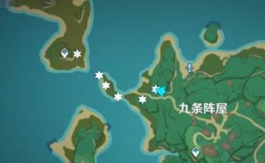 原神2.0稻妻秘宝迷踪藏宝地9位置