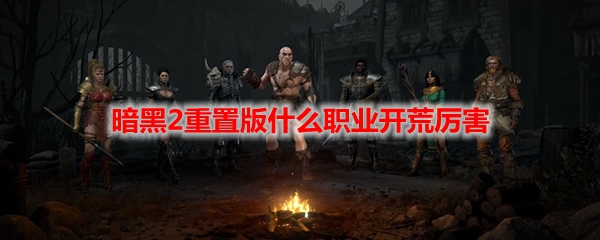 暗黑2重置版什么职业开荒厉害
