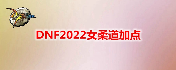 DNF2022女柔道加点