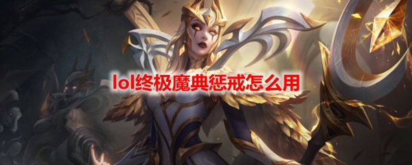 lol终极魔典惩戒怎么用