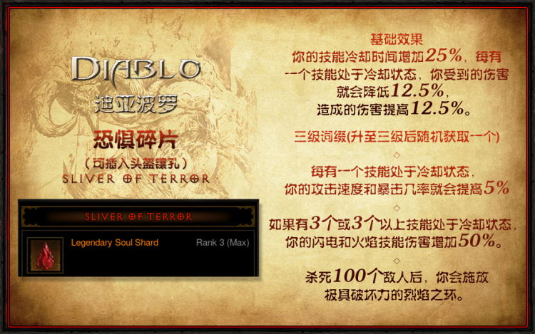 暗黑330赛季灵魂碎片属性一览