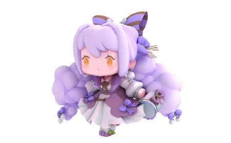 迷你世界棉花糖女孩芙洛丝新皮肤展示