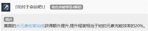 原神证誓之明瞳给谁用