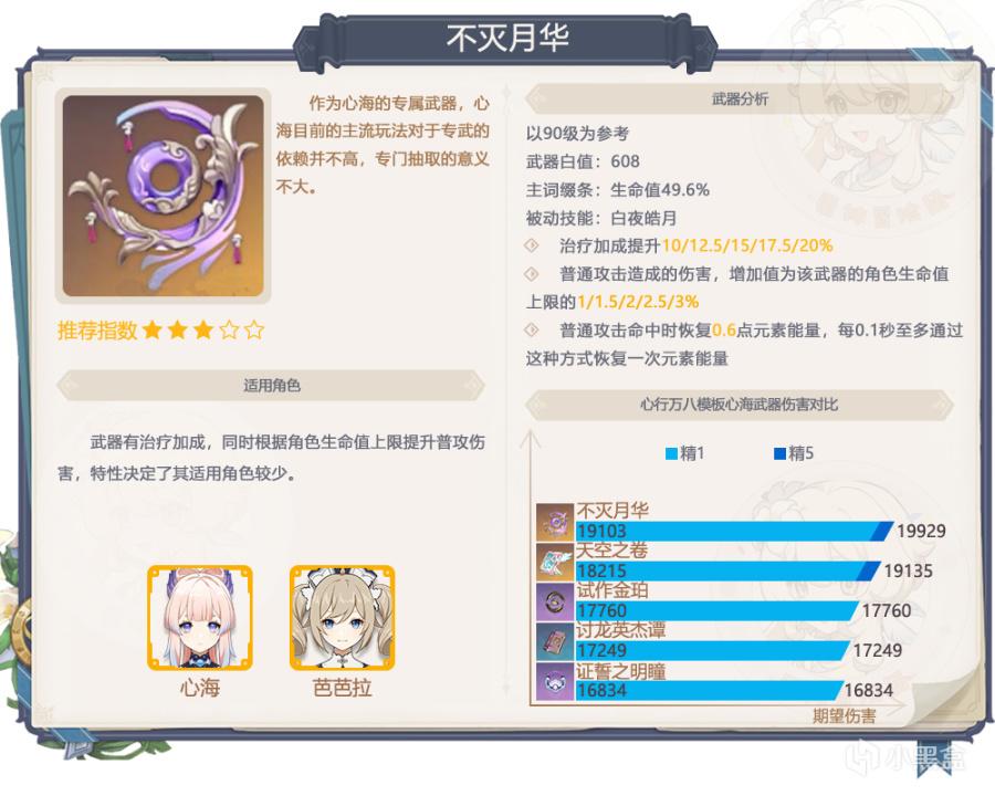 原神2.5武器卡池分析
