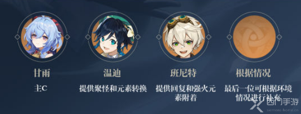 原神2.5甘雨阵容怎么搭配