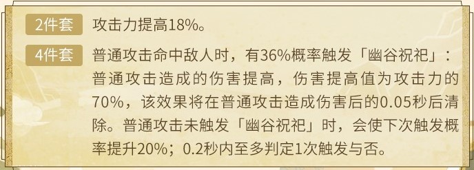 原神2.6来歆余响圣遗物适用角色推荐